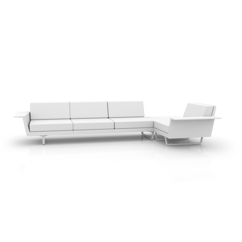 DELTA CORNER SOFA LEFT 4 SEAT